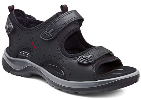 ECCO Offroad, Damen Sport- & Outdoor Sandalen, Schwarz (BlackOil Nubuck00201), 42 EU