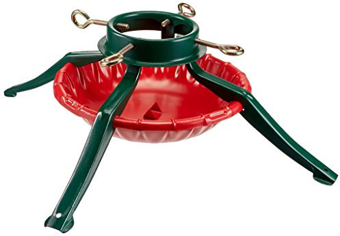 Jack Post 95-4464 Christbaumständer, Stahl Rot/Grün, 11,4 cm, Stammdurchmesser – Menge 1