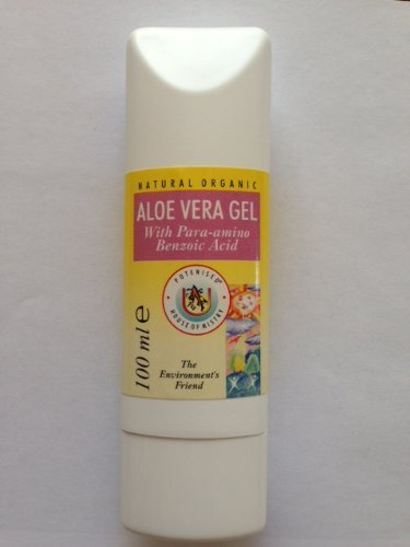 The House of Mistry Natürliches Bio Aloe Vera Gel mit Para-Amino-Benzoesäure