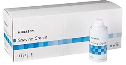 McKesson Foamy Shaving Cream Bulk, Foam Lavender Scented for Men and Women, 11 oz, 12 Count