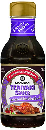 Kikkoman Teriyaki con ajo asado 250ml