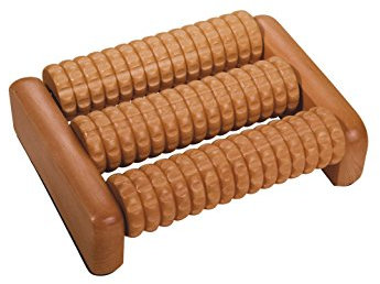 Croll & Denecke Fußroller, aus Holz, 1 x 3 Rollen