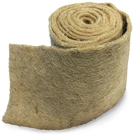Videx-Winterschutz Jute-Filz-Wickelband, 15 x 300cm, Natur