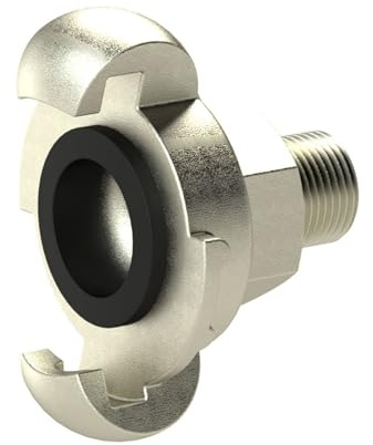 RIEGLER 107854-KA 01 Klauenkupplung mit Außengewinde, G 1, DN 20, 1Stk