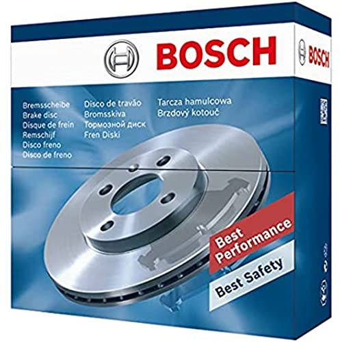 Bosch BD1696 Bremsscheiben hinten - 299 mm - 1 Satz aus 2 Scheiben | Belüftete, hochgekohlte Bremsscheiben - ECE-R90-zertifiziert - hohe Kühlleistung und zuverlässiger Korrosionsschutz