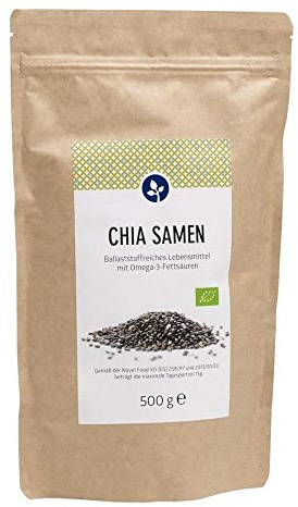 CHIA SAMEN 100% Bio Kerne 500 g