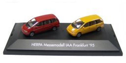 Herpa 178785 Ford Galaxy & VW Sharan Messemodell »IAA 1995« Fertigmodell Modellauto 1/87