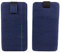 handy-point 5,5 Zoll Filztasche, Handytasche, Handyhülle, Tasche, Hülle Schutzülle aus Filz für Apple iPhone, Samsung, Huawei P7, Wiko Slide, Lenovo Vibe, Kazam Trooper, LG, OnePlus, Blau Dunkel