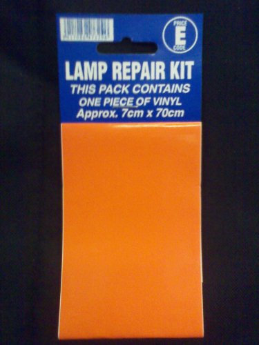 Lamp And Lens Repair Tape Amber 7cm x 70cm
