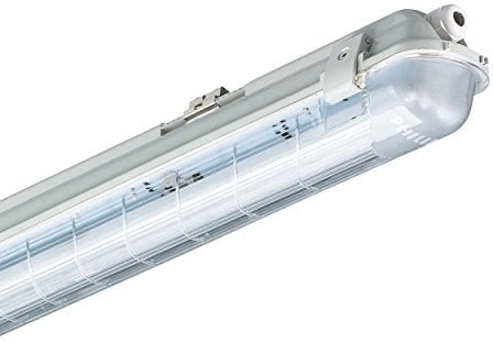 PHILIPS Feuchtraumwanneneuchte Feuchtraumleuchte Leuchte Wannenleuchte Leuchtstofflampe TCW060 1xTL5 28 Watt HFP EVG- Philips