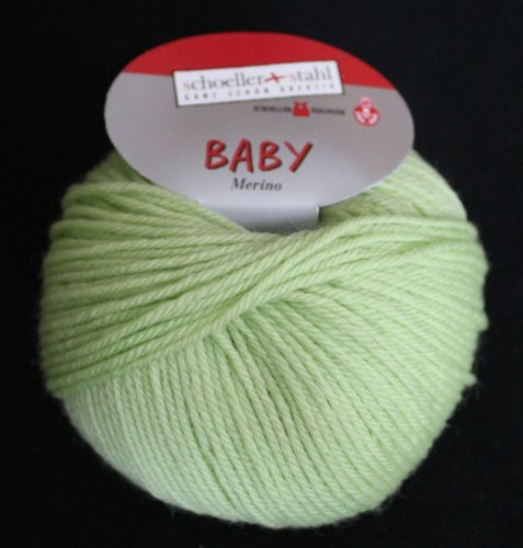 Baby Merino Schoeller + Stahl Merinoschurwolle Babywolle 25 g Farbe 3939-kiwi