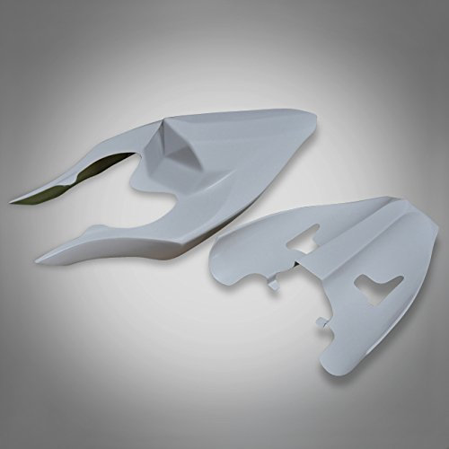 DR431 RicambiWeiss kompatibel mit YAMAHA YZF R-1 RN12 04-06 Racing GFK Rennhöcker Rennsitz Heck Höcker Sitz