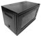 LMS Data Server Rack Data Cabinet - Deep Wall Mounted 12U 450mm 19 Inch Black Storage Rack with Glass Door, Removable Side Panels, Front-Rear Lockable (12U Glass Door)