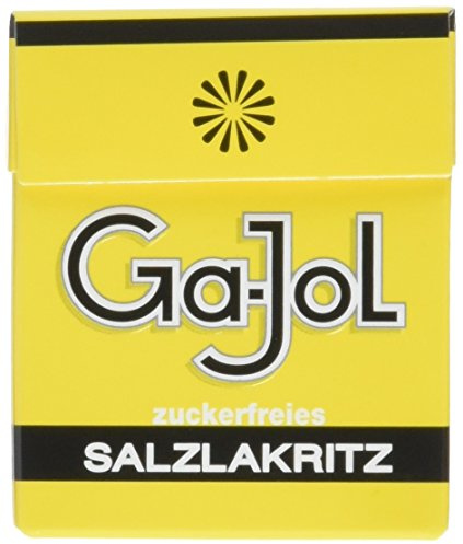 Ga-Jol zuckerfreie Salzlakritze, 48er Pack (48 x 20 g Packung)