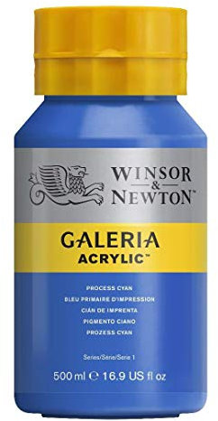 Winsor & Newton Acrylique Galeria 500ml Bleu Primaire Série 1