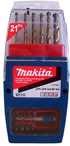 Makita Bohrer-Bit-Set, 21-teilig, P-57087