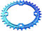 Race Face Single Narrow Wide Chainring 104 BCD blau Ausführung 32T 2017 Kettenblatt