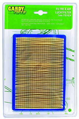 GREENSTAR Luftfilter anpassbar Briggs & Stratton, schwarz, 16857