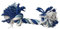 Croci Cotonosso 2 Nodi, Azzurro