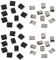 chenyang Cheyang 50PCS Micro USB Type B à 5 pens Port Port Connecteur Type de soudure Pièces de réparation