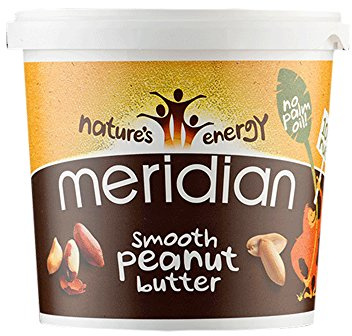 Meridian Smooth Peanut Butter with 100 Percent Nuts, 1 kg