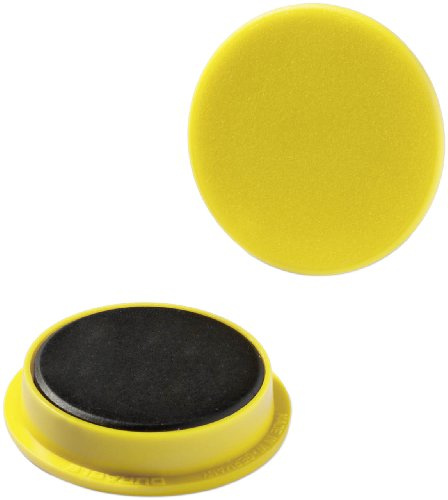 Durable Magnete, 37 mm, 1.000p, gelb, 2 Stück, 470404