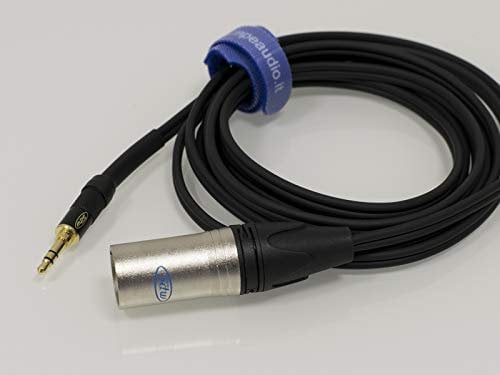 MPE - Cavo adattatore mini jack stereo xlr cannon maschio Made in Italy per collegare pc, iphone, ipod, cellulare, mp3 cassa casse attiva diffusore attivo mod: A30-10 metri
