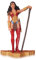 Wonder Woman Art of War Statue by Jill Thompson