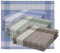 Betz 10er Pack Arabias Herren Stoff Taschentücher Set Farben grün, blau, braun kariert Größe 40x40 cm 100% Baumwolle