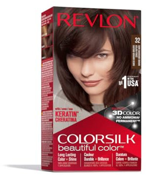 Colorsilk By Revlon, Ammonia-Free Permanent, Haircolor: Mahogany Brown #3RB - 1 Ea (Haarfarbe)