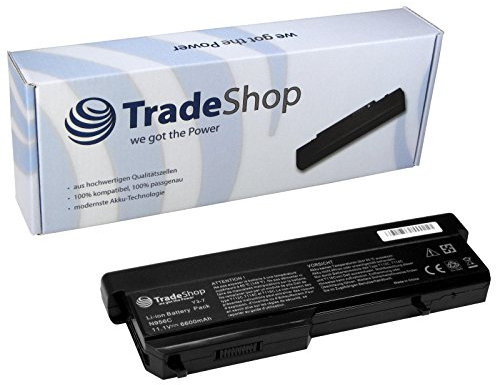 6600 mAh Batterie pour Dell Vostro 1300 1310 1320 1500 1510 1520 2500 2510 remplace 451–10655 451–10610 451–10620 312–0725 312–0724 312–0859 312–0922 0 K738H 0 N950 C 0 N956 C 0 N958 C K738H N950 C N956 C N958 C G276 C