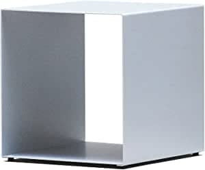 Jan Kurtz CUBUS Würfel, Stahlblech, Silber, 35 x 35 x 36 cm
