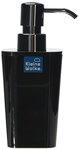 Kleine Wolke 5061926854 Seifenspender Easy, Accessoires, schwarz, 8x12 cm