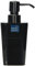 Kleine Wolke 5061926854 Seifenspender Easy, Accessoires, schwarz, 8x12 cm