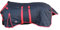 172,7 cm 1200D Pferdedecke wasserdicht Pferd Winter Decke Heavy Gewicht Bauchband Schwarz 564 g