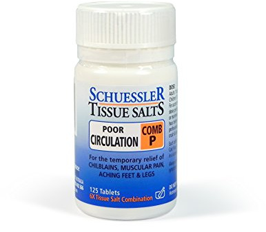Schuessler Tissue Salts Combination P - 125 Tablets