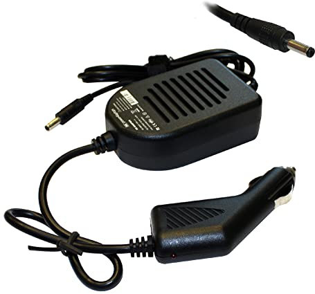 Power4Laptops Adaptador CC Cargador de Coche portátil Compatible con HP ChromeBook 11-2201TU