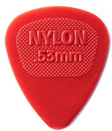 Jim Dunlop Nylon MIDI Pick .53MM - 72 Pack