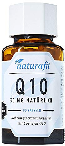 naturafit Q10 30 mg Kapseln, 90 St. Kapseln