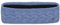LIERYS Fauske Stirnband Damen mit Schurwolle 55-60 cm - Made in Germany - 10,5 cm breit - Innenfutter aus Fleece - Headband mit geflochtenem Strickmuster - Herbst/Winter blau One Size