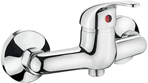 CON:P SA933 Anza-Grifo Monomando para Ducha, Color Cromo, Cromado