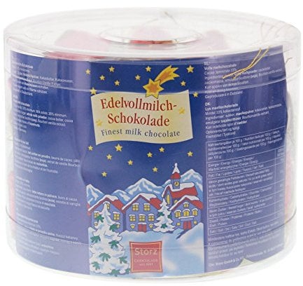 Storz Schokoladen Nikolausstiefel Baumbehang (40Stk. Dose)