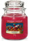 Yankee Candle Duftkerze im Glas (mittelgroß) | Christmas Eve | Brenndauer bis zu 75 Stunden