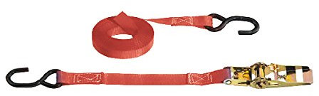 pewag Zurrgurt zweiteilig mit Ratsche, S-Haken, 25 mm, maximal 250 kg, 91921