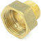 sourcing map Hydraulic 1/2PT Male to 3/4PT Female Thread Pipe Hex Reducing Bushing Adapter