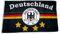 Fahne/Flagge Deutschland Fußball 4 Sterne Fan 90 x 150 cm