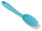 Zeal Silicone Spatula Spoon, Non-stick Flat-ended Cooking Spoon Spatula for Scraping, Scooping and Stirring – Odour and Stain Resistant, 20cm, Aqua Blue
