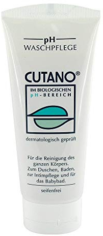Cutano, Waschpflege, für trockene und empfindliche Haut, 1er Pack | trockene und empfindliche Haut, Waschpflege, seifen- und alkalifrei, Packungsgröße: 1er Pack