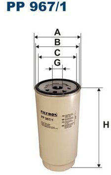 Kraftstofffilter - Filtron PP967/1