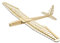 DW Hobby RC Aeroplane Sunbird Electric Glider Wingspan 1600mm Balsa Wood Model Airplane Building Kit F1601